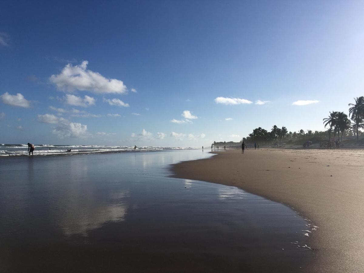Chale Em Frente A Praia Сальвадор Экстерьер фото