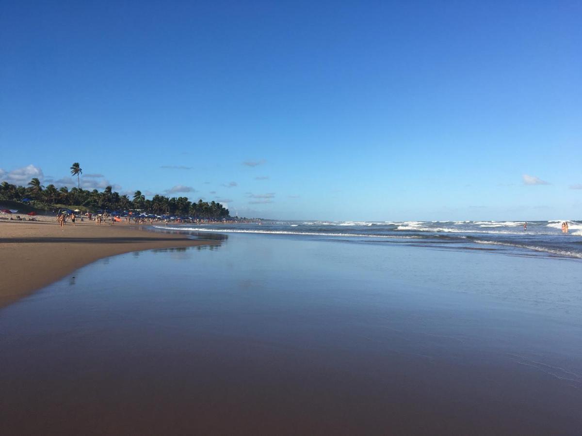 Chale Em Frente A Praia Сальвадор Экстерьер фото